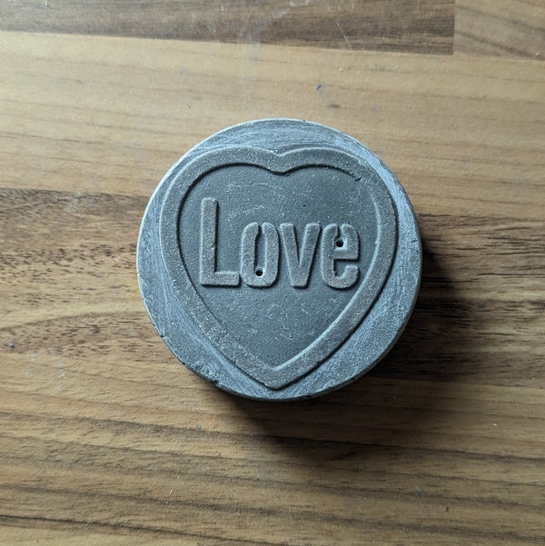 Love Round Heart Mould