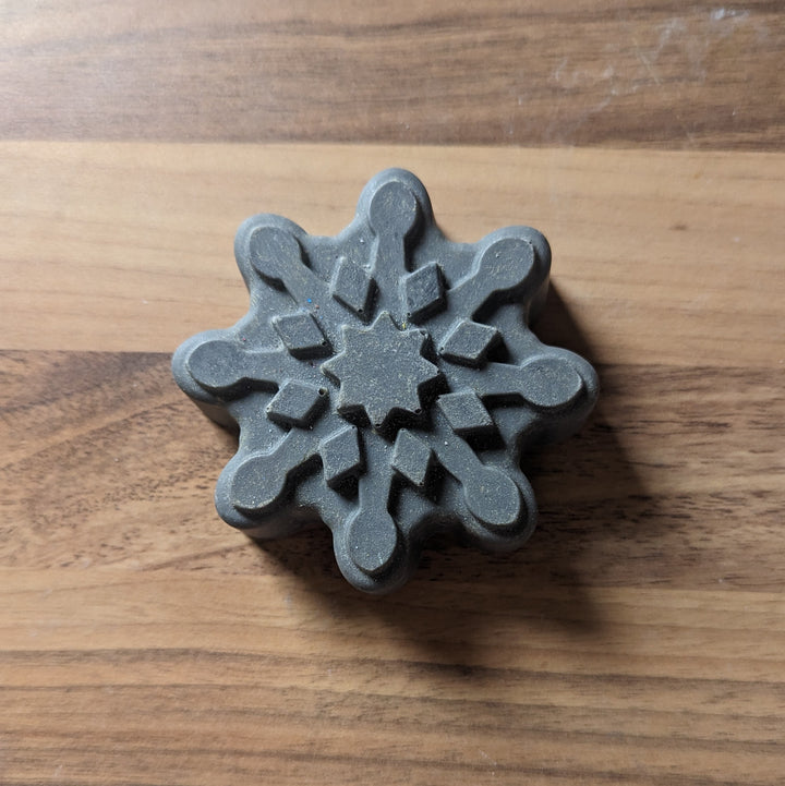 snowflake Shaped Mould. Perfect for Bath Bomb, Soap, Chocolate, Resin, Plaster ETC.