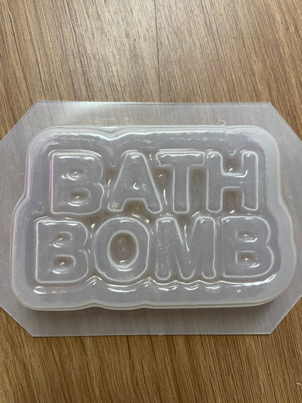 Bath Bomb Word Block